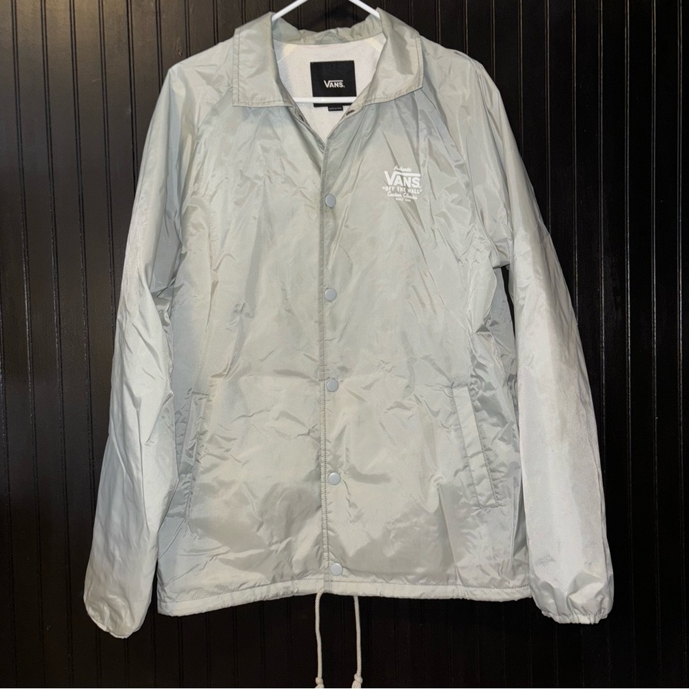 Vans Grey Windbreaker (Large)